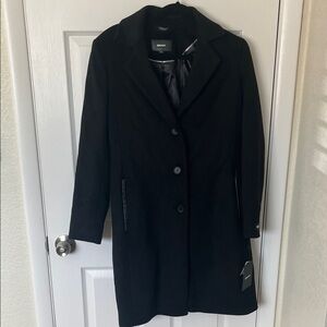 NWT DKNY Women's Black Coat